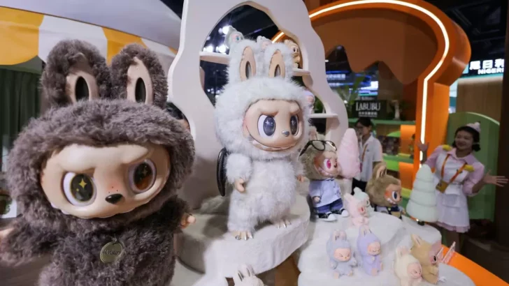 Акції Pop Mart різко впали через зниження популярності іграшки Labubu