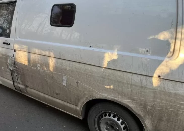 У Харківській області дрон рф атакував авто поліції: четверо правоохоронців поранені