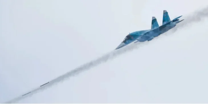 На Запорізькому напрямку збито російський Су-34, який атакував Запоріжжя