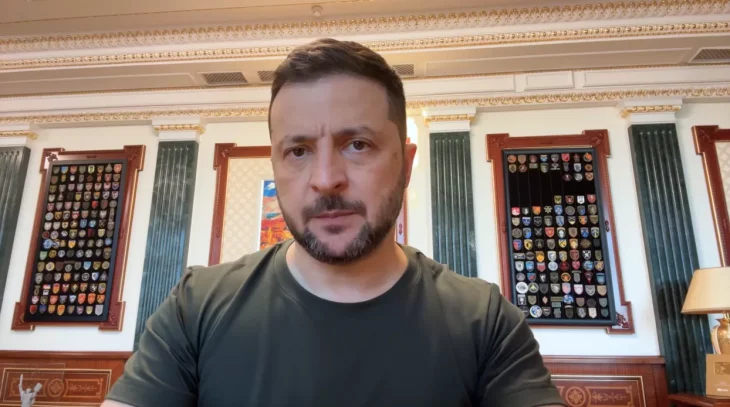 Зеленський: росія накопичує війська та активізує атаки дронами по Україні