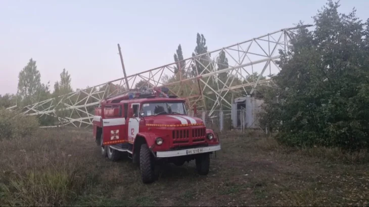 У Великому Бурлуку дрон-камікадзе зруйнував вежу мобільного зв’язку
