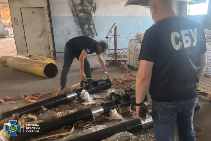 СБУ попередила спробу незаконного вивезення корабельної артилерії до рф