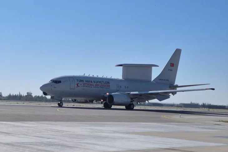 Туреччина розгорнула літак-розвідник AWACS у Литві після порушень повітряного простору НАТО