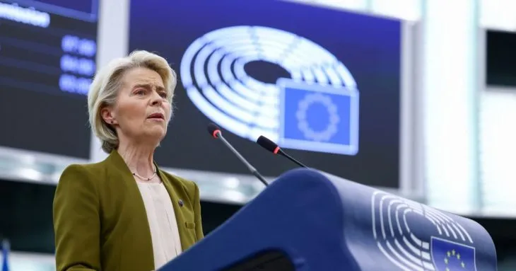 Урсула фон дер Ляєн заявила про гібридну агресію росії проти Європи