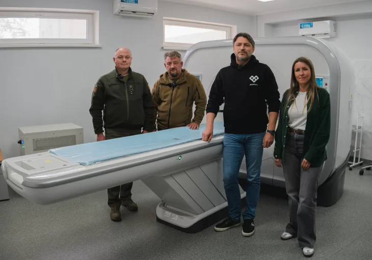 У Харкові військовий шпиталь отримав новий томограф завдяки збору Фонду Притули