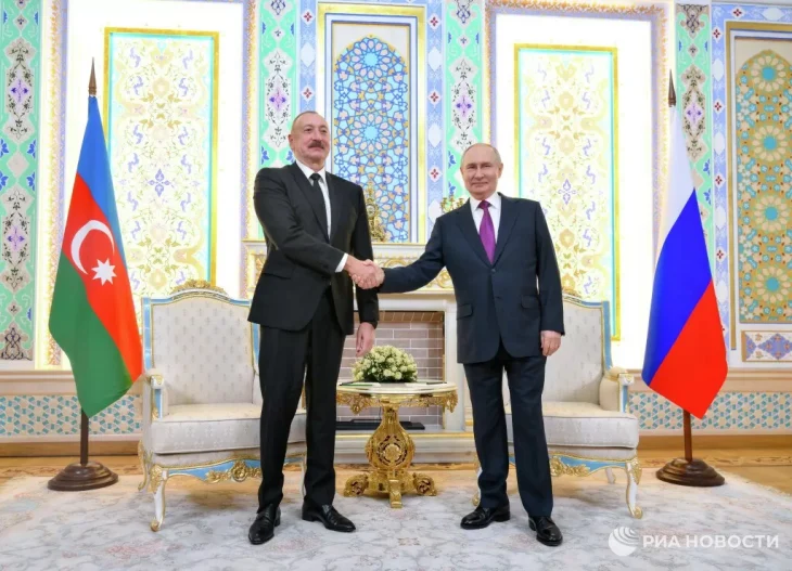 Путін вперше прокоментував причини катастрофи літака AZAL над Дагестаном
