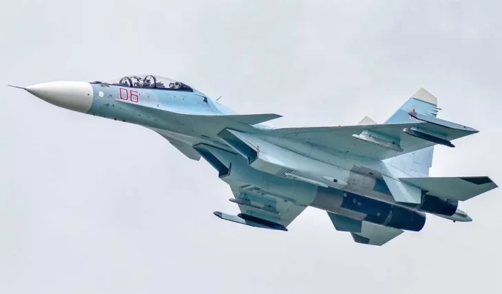 Російська ППО збила власний Су-30 під час атаки дронів над Кримом