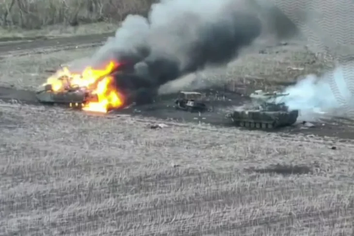 Втрати росії в Україні за добу: 1130 військових, 8 танків і 134 авто