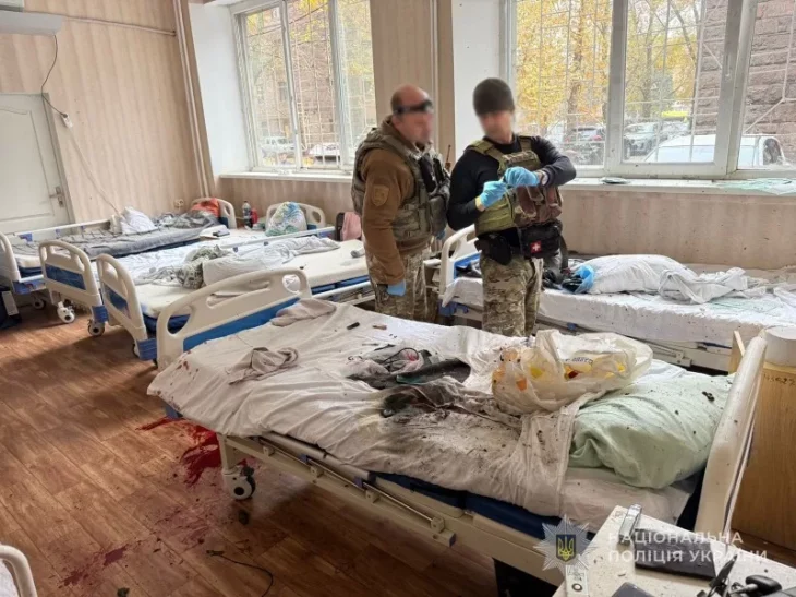 Вибух у лікарні Запоріжжя: чоловік отримав поранення, поліція проводить розслідування