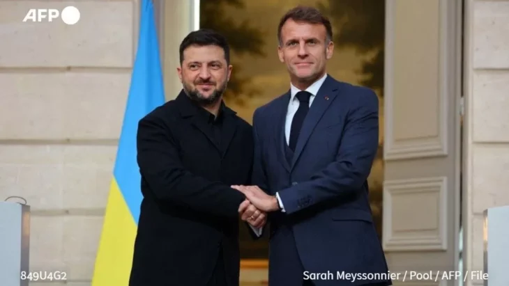 Макрон і Зеленський зустрінуться у Парижі для переговорів щодо війни