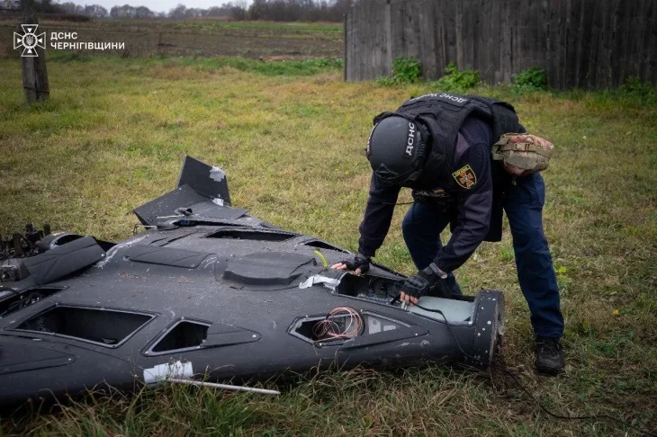 ППО України знищила 108 із 135 російських дронів під час масованої атаки
