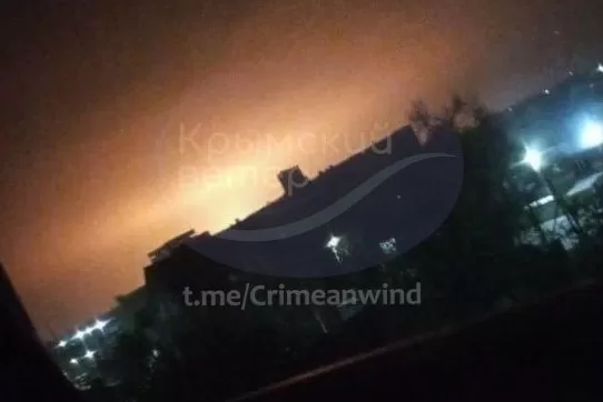 Пожежа на заводі «Ставролен» у Будьонновську після атаки дронів