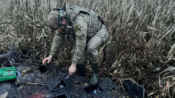 Сили оборони України знищили 75 із 97 ворожих дронів під час масштабної атаки