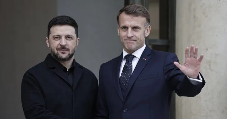 Макрон анонсував зустріч «Коаліції охочих» у Парижі після перемовин із Зеленським