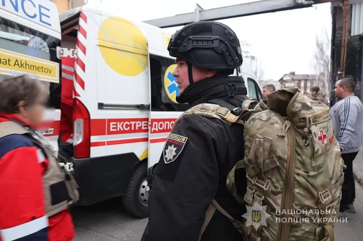 Російський дрон атакував ритуальне авто на Запоріжжі: поранено чоловіка