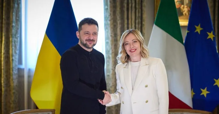 Мелоні і Зеленський обговорили підтримку України та перспективи мирних переговорів