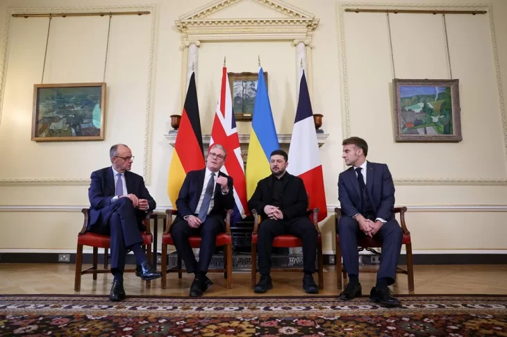 Зеленський обговорив у Лондоні мирний план для України з лідерами Європи