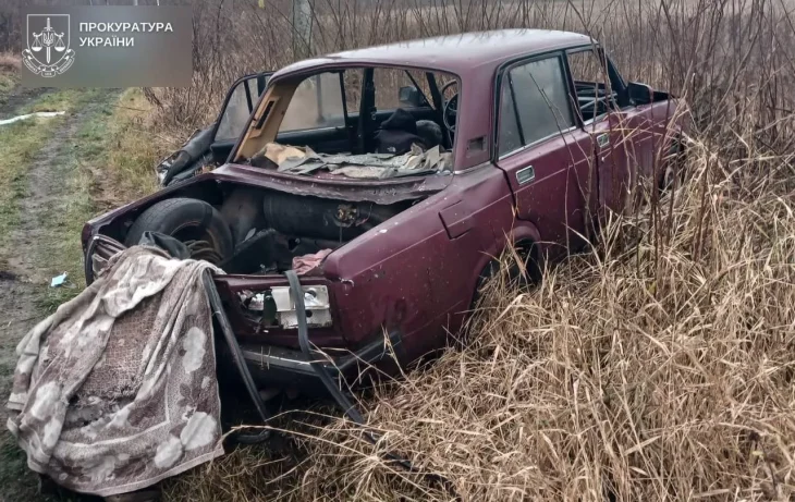 Російський дрон атакував авто на Сумщині: один загиблий, один поранений