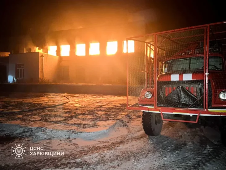 Росія атакувала безпілотником будинок культури у Великому Бурлуці на Харківщині