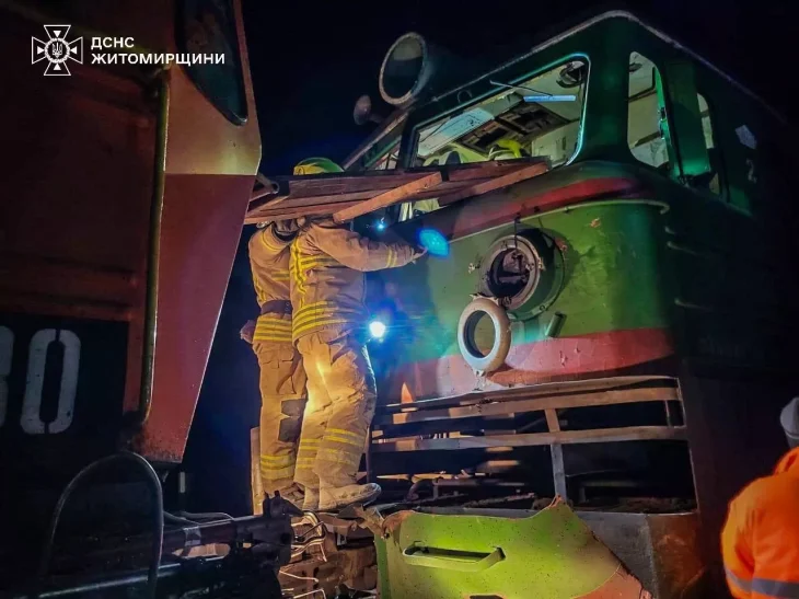 Четверо працівників Укрзалізниці постраждали під час атаки дронами по інфраструктурі