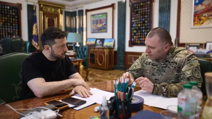 Зеленський прокоментував підтримку Василя Малюка військовими та кадрові ротації в СБУ