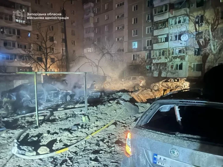 Подвійний удар по Запоріжжю: пошкоджені будинки та постраждалі