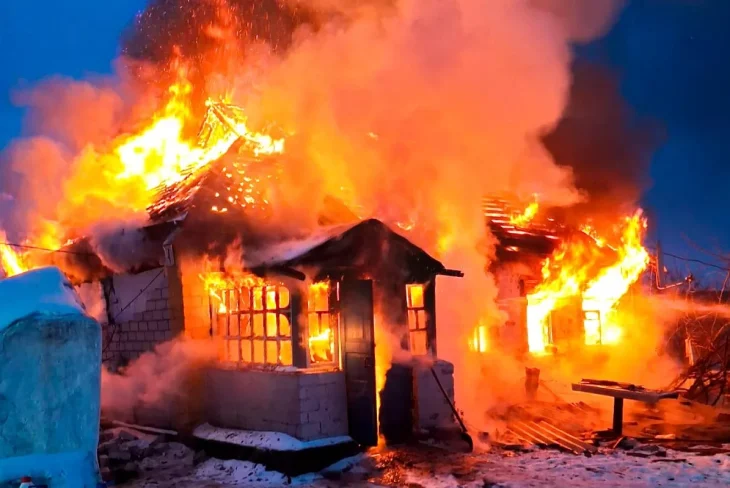 На Черкащині вибух газового балона повністю знищив житловий будинок: є постраждалі