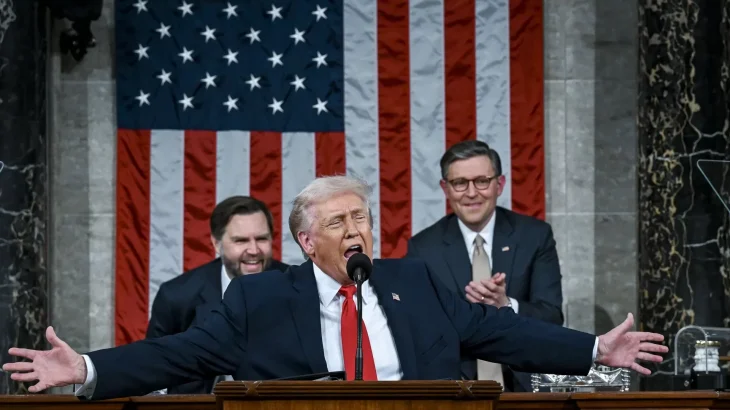 108 хвилин: головні тези виступу Трампа у конгресі