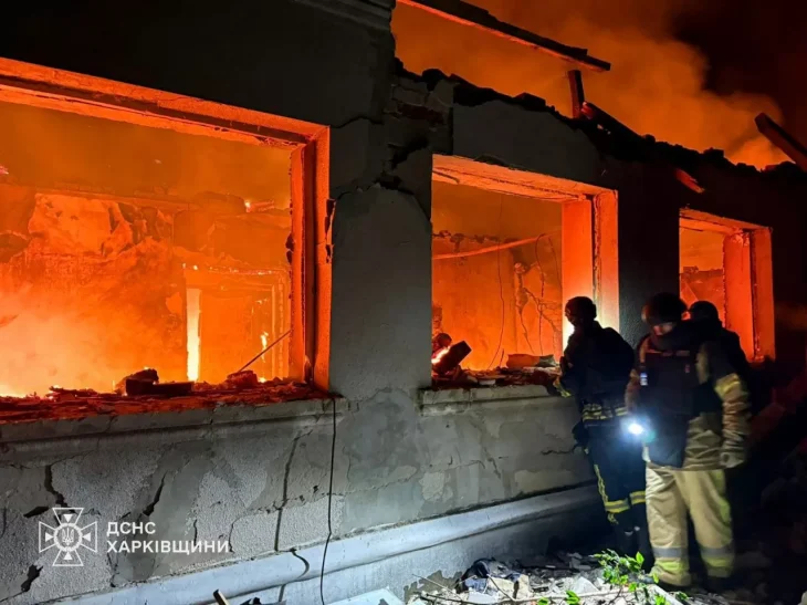 БпЛА влучив у будинок на Харківщині: з-під завалів дістали загиблого