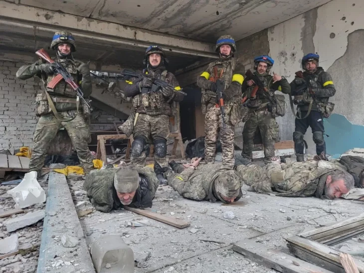 Росіяни намагалися встановити триколор у Ківшарівці: 6 полонених, 4 ліквідованих