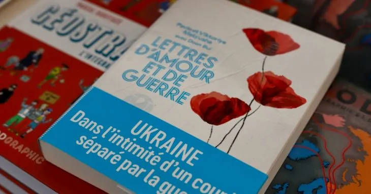 Українська література на ярмарку в Брюсселі: книга ветерана привернула увагу