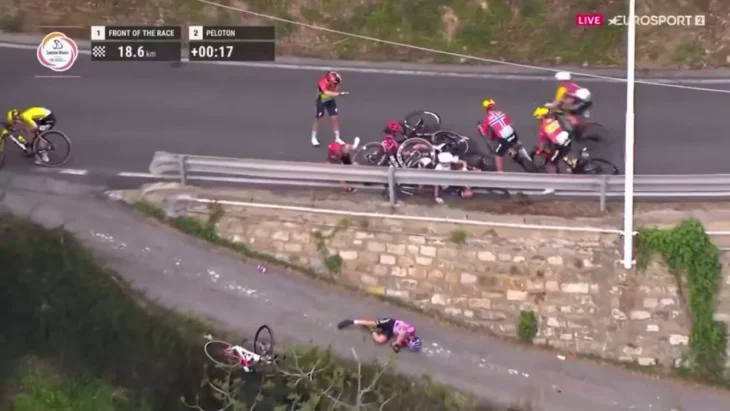 Італійська велогонщиця впала з обриву на Milan–San Remo Donne