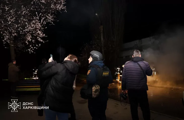 У Харкові дрони пошкодили будинки і перебили газогін, є постраждалі