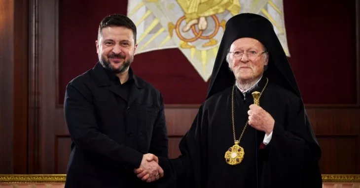 Зеленський обговорив із патріархом Варфоломієм долі дітей та розвиток церкви