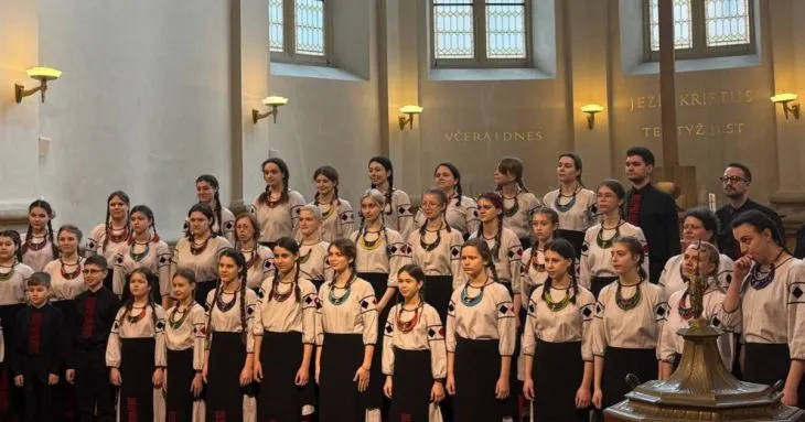 Дитячий хор «Щедрик» у Празі: музична дипломатія від Лисенка до Леонтовича