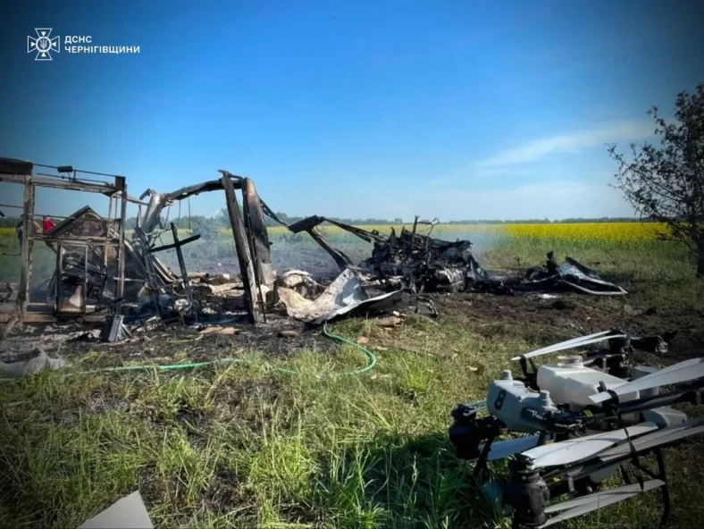 Російський дрон поцілив в агропідприємство на Чернігівщині — є загиблий