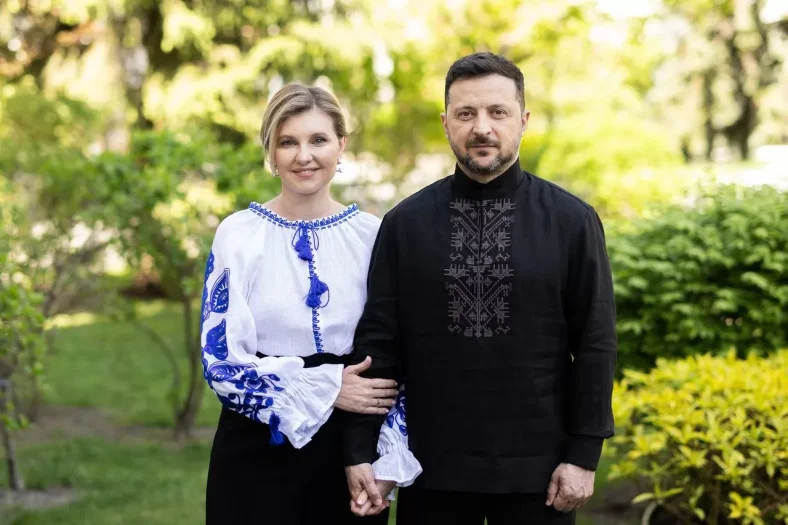 Олена Зеленська у вишиванці Varenyky Fashion: ціна і символіка
