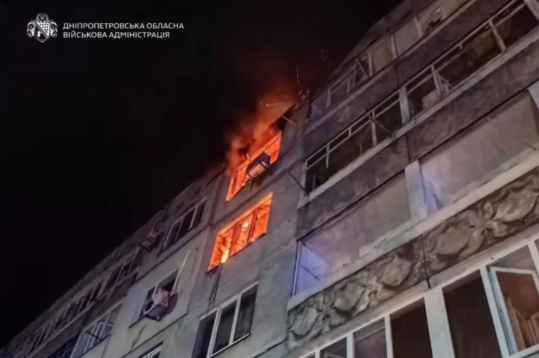 Дрони, артилерія та авіабомби вражали п’ять районів Дніпропетровщини